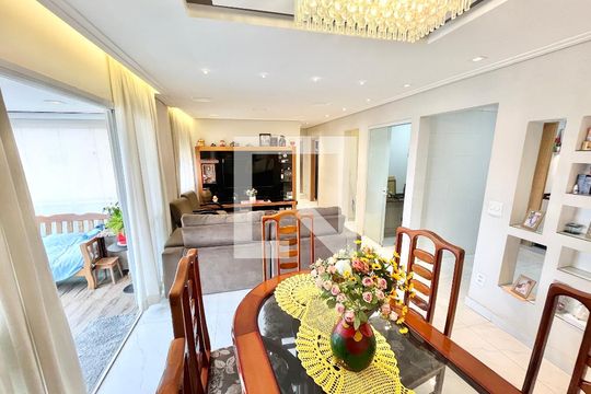 Sala de apartamento à venda com 2 quartos, 85m² em Lauzane Paulista, São Paulo