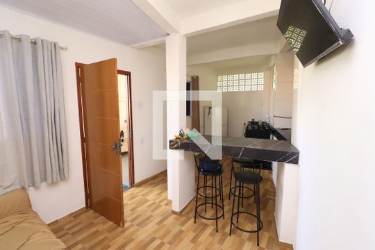 Sala/Cozinha de casa de condomínio para alugar com 2 quartos, 65m² em Piatã, Salvador