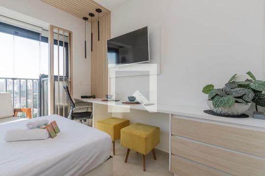 Studio de kitnet/studio à venda com 1 quarto, 29m² em Campo Belo, São Paulo