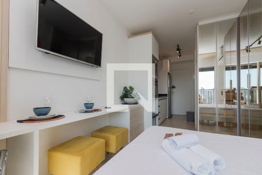 Studio de kitnet/studio à venda com 1 quarto, 29m² em Campo Belo, São Paulo