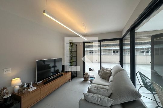 Sala de apartamento para alugar com 3 quartos, 346m² em Centro Comercial Jubran, Barueri