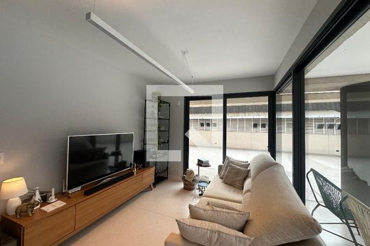 Sala de apartamento para alugar com 3 quartos, 346m² em Centro Comercial Jubran, Barueri