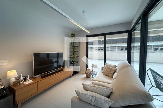 Sala de apartamento para alugar com 3 quartos, 346m² em Centro Comercial Jubran, Barueri