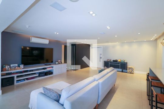 Sala de apartamento à venda com 4 quartos, 198m² em Cerâmica, São Caetano do Sul