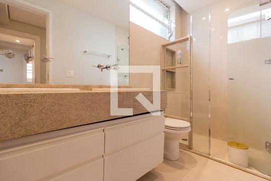 Banheiro da suíte 1 de apartamento para alugar com 4 quartos, 172m² em Paraíso, São Paulo