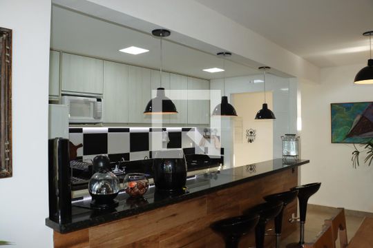 Sala de apartamento para alugar com 3 quartos, 200m² em Chácara Pavoeiro, Cotia