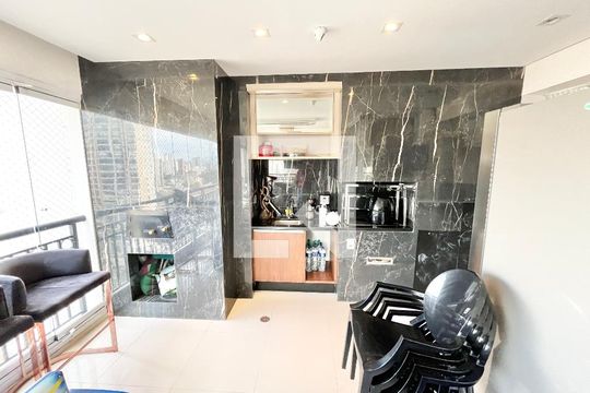 Varanda da Sala de apartamento à venda com 3 quartos, 189m² em Santana, São Paulo