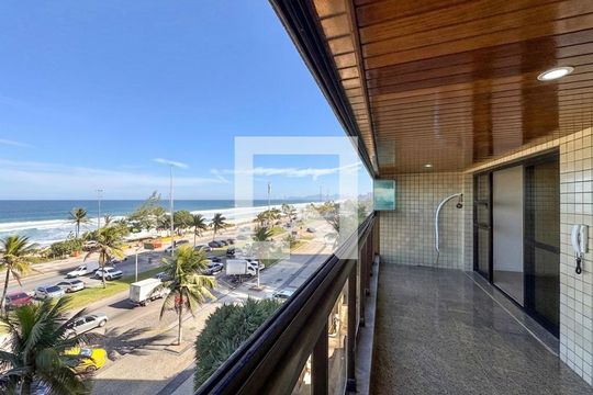 Varanda de apartamento para alugar com 4 quartos, 172m² em Barra da Tijuca, Rio de Janeiro