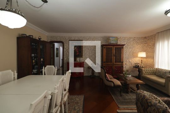 Sala de apartamento à venda com 4 quartos, 156m² em Aclimação, São Paulo