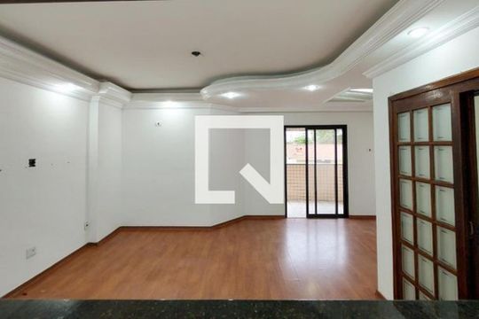 Sala de apartamento para alugar com 3 quartos, 111m² em Canto do Forte, Praia Grande