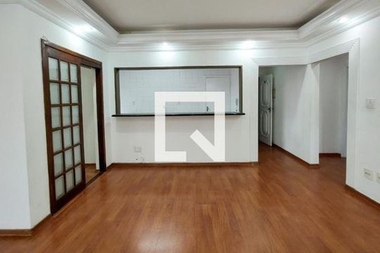 Sala de apartamento para alugar com 3 quartos, 111m² em Canto do Forte, Praia Grande