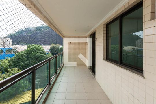 Varanda da Sala de apartamento à venda com 3 quartos, 210m² em Tijuca, Rio de Janeiro