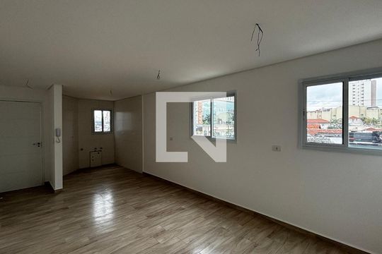 Sala - Sala de Jantar de apartamento para alugar com 2 quartos, 60m² em Campestre, Santo André