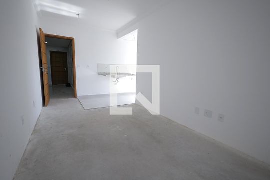 Sala de apartamento à venda com 2 quartos, 54m² em Vila Pires, Santo André