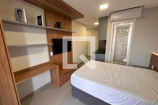 Studio de kitnet/studio para alugar com 1 quarto, 24m² em Brooklin, São Paulo