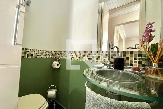 Lavabo de apartamento à venda com 4 quartos, 130m² em Vila da Saúde, São Paulo