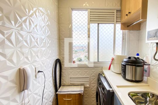 Área de Serviço de apartamento à venda com 2 quartos, 46m² em Jardim Brasilia, São Paulo