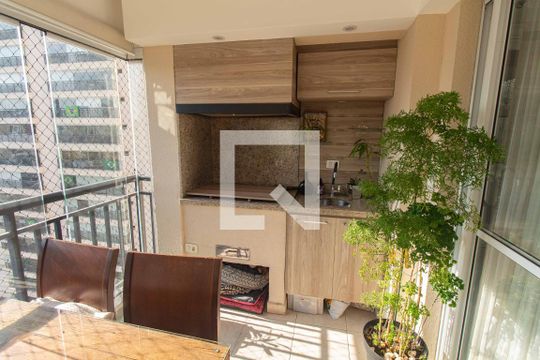 Varanda da Sala de apartamento à venda com 3 quartos, 146m² em Ipiranga, São Paulo