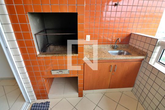 Varanda da Sala  de apartamento para alugar com 4 quartos, 100m² em Vila Dayse, São Bernardo do Campo