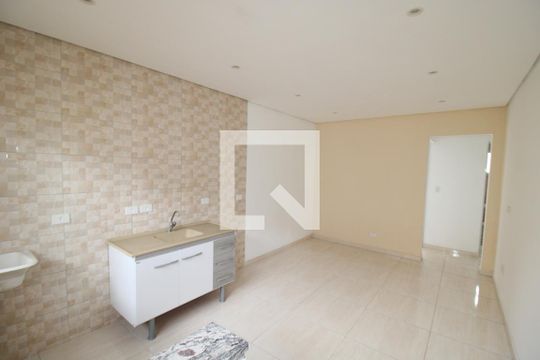 Sala / Cozinha de apartamento para alugar com 1 quarto, 40m² em Vila dos Andrades, São Paulo