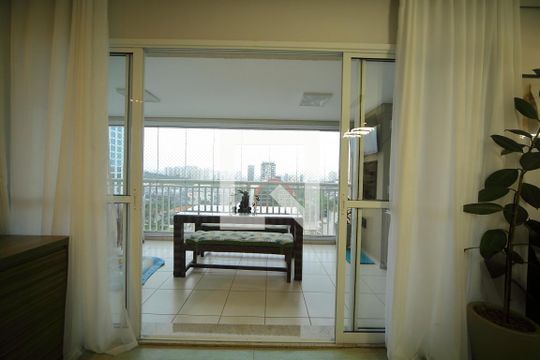 Sala de apartamento à venda com 3 quartos, 123m² em Centro, São Bernardo do Campo