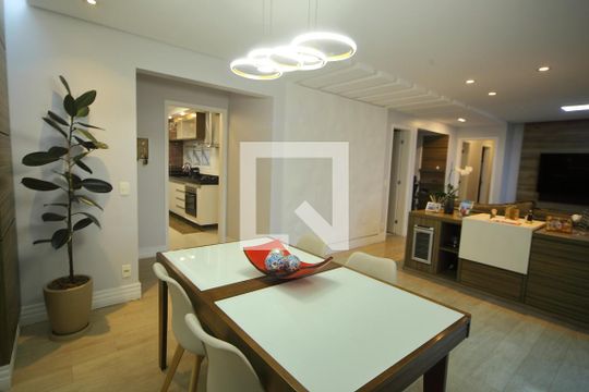 Sala de apartamento à venda com 3 quartos, 123m² em Centro, São Bernardo do Campo