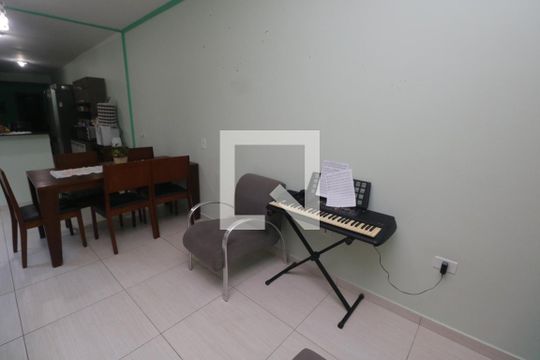 Sala de casa à venda com 3 quartos, 116m² em Parque Novo Oratório, Santo André