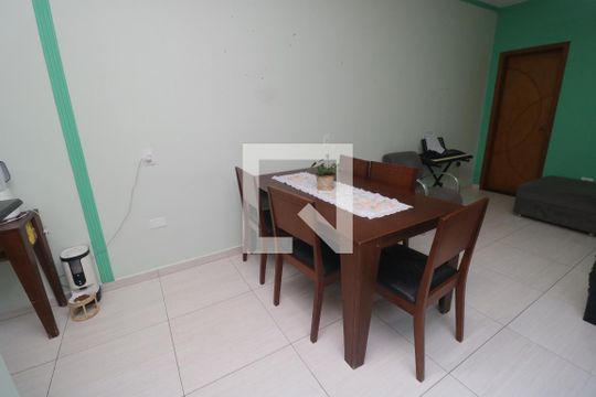 Sala de Jantar de casa à venda com 3 quartos, 116m² em Parque Novo Oratório, Santo André