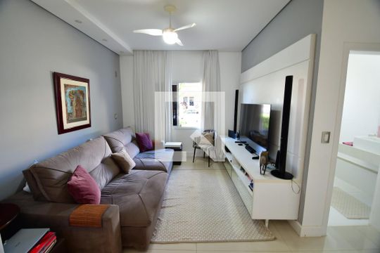 Sala de casa de condomínio à venda com 3 quartos, 388m² em Jardim do Sol, Campinas