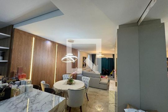 Sala de apartamento para alugar com 2 quartos, 100m² em Centro, Palhoça