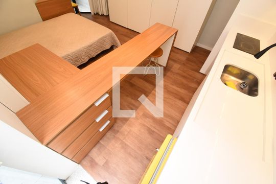 Studio de kitnet/studio para alugar com 1 quarto, 27m² em Juvevê, Curitiba