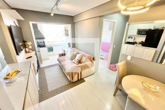 Sala de apartamento à venda com 2 quartos, 53m² em Imirim, São Paulo