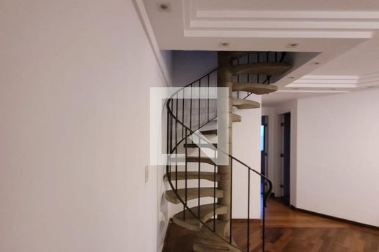 Sala de apartamento para alugar com 3 quartos, 147m² em Vila Mathias, Santos