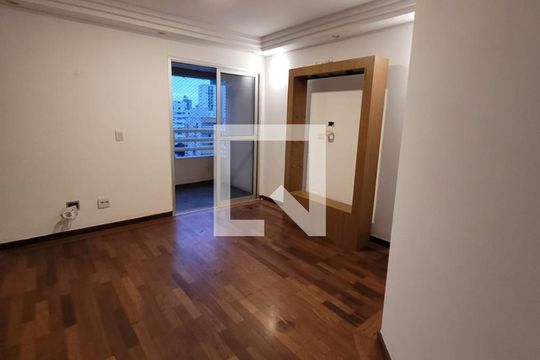 Sala de apartamento para alugar com 3 quartos, 147m² em Vila Mathias, Santos