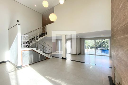 Sala 2 de casa de condomínio à venda com 4 quartos, 455m² em Vale dos Cristais, Nova Lima
