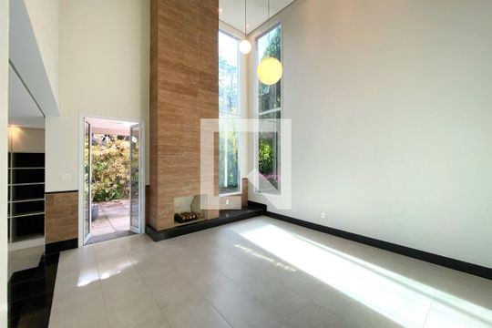 Sala 2 de casa de condomínio à venda com 4 quartos, 455m² em Vale dos Cristais, Nova Lima