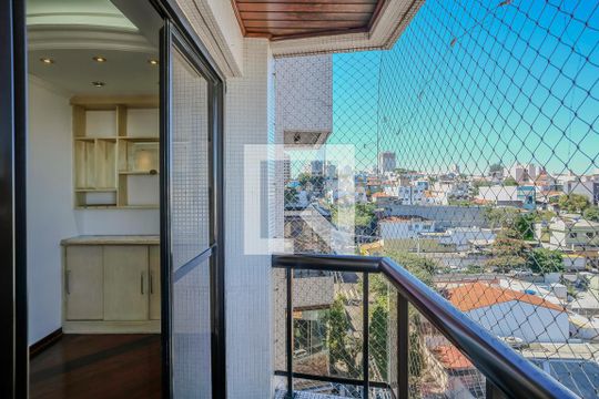 Varanda da sala de apartamento para alugar com 3 quartos, 110m² em Cerâmica, São Caetano do Sul