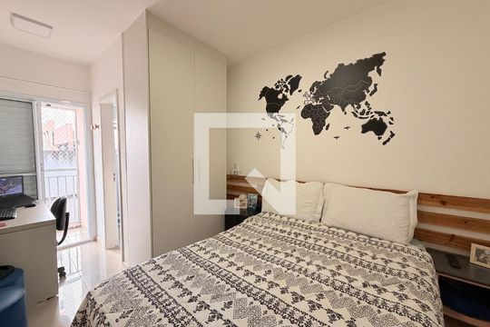 Suíte de apartamento à venda com 2 quartos, 69m² em Parque Residencial Nove de Julho, Jundiaí