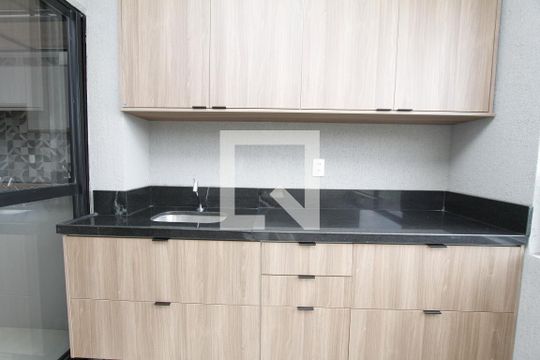 Varanda da Sala de apartamento à venda com 2 quartos, 59m² em Estoril, Belo Horizonte