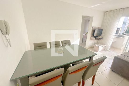 Sala de Jantar de apartamento para alugar com 2 quartos, 55m² em Canasvieiras, Florianópolis