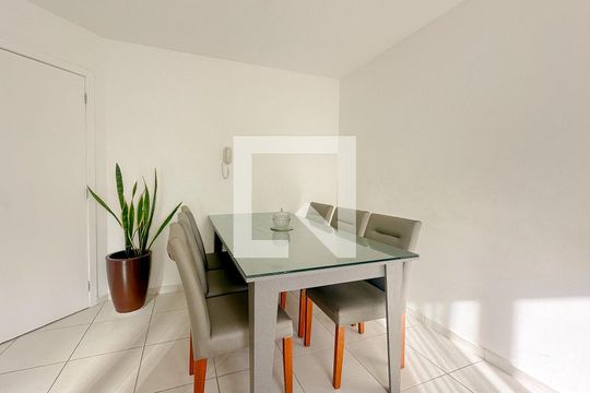 Sala de Jantar de apartamento para alugar com 2 quartos, 55m² em Canasvieiras, Florianópolis