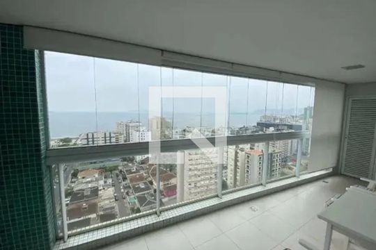 Varanda da Sala de apartamento para alugar com 3 quartos, 190m² em Aparecida, Santos
