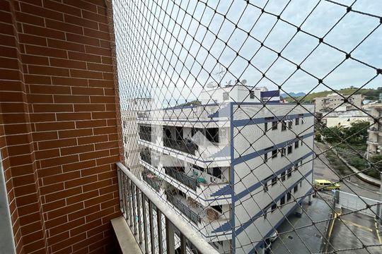 Varanda da sala de apartamento à venda com 2 quartos, 89m² em Vila Valqueire, Rio de Janeiro