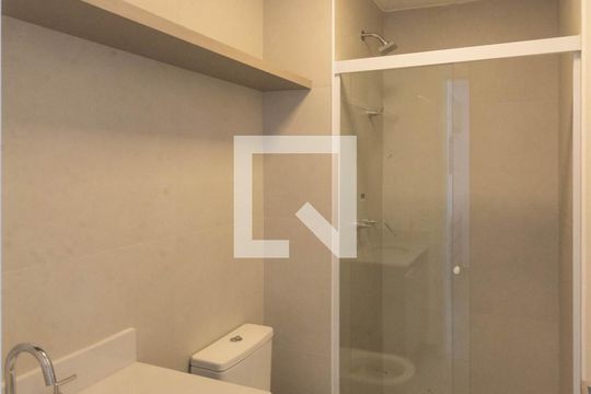 Banheiro de apartamento para alugar com 1 quarto, 42m² em Botafogo, Campinas