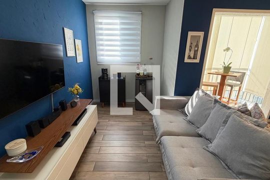 Sala de apartamento à venda com 3 quartos, 62m² em Centro, Diadema