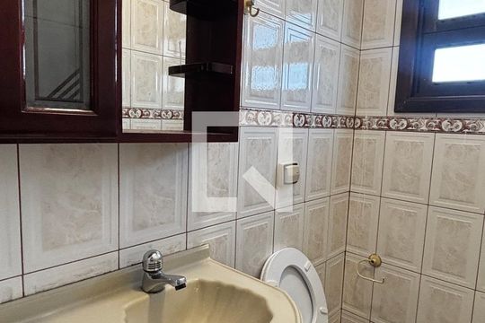 Lavabo de casa para alugar com 2 quartos, 110m² em Parque Oratório, Santo André