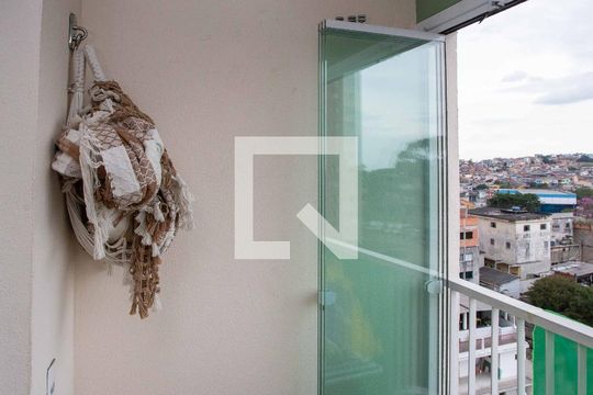 Varanda da Sala de apartamento à venda com 2 quartos, 49m² em Centro, Diadema