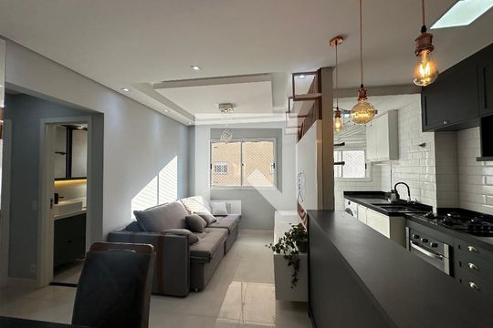 Sala de apartamento à venda com 2 quartos, 51m² em Centro, Barueri