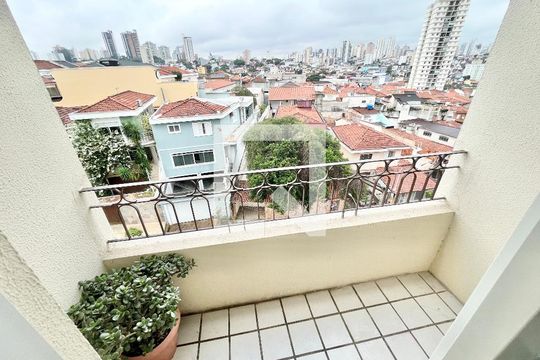 Varanda da Sala de apartamento para alugar com 3 quartos, 97m² em Vila Aurora (zona Norte), São Paulo