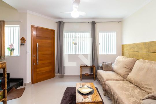Sala de Estar e Jantar de casa de condomínio à venda com 2 quartos, 72m² em Tucuruvi, São Paulo